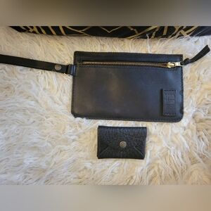 PORTLAND LEATHER GOODS Black  Adriana and Daisy